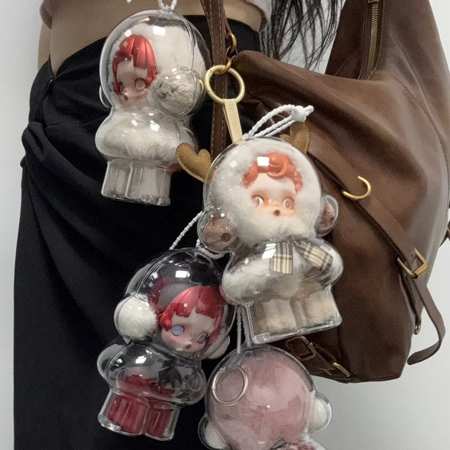 APWIKOGER Skullpanda Schutzhülle, Transparent, Organizer Box, Zubehör - Bild 2