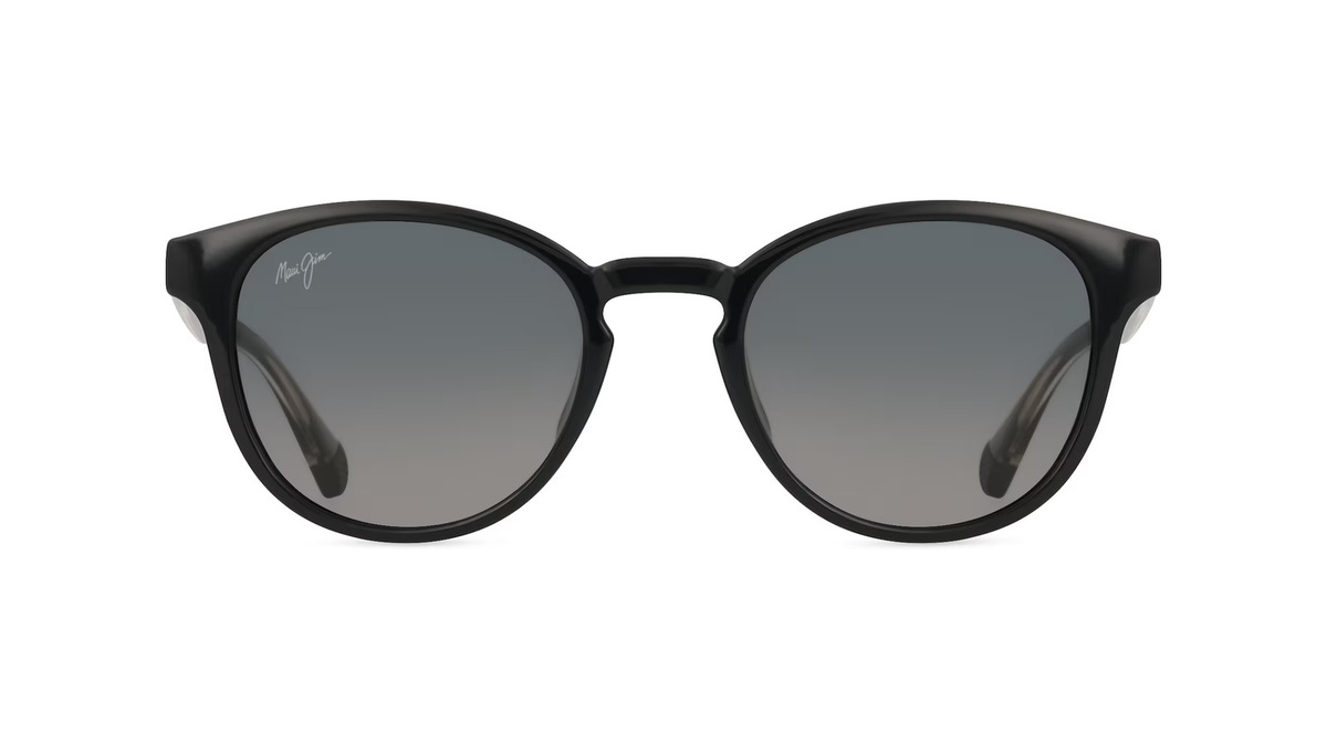 Maui Jim MJ0636S Sonnenbrille, Vollrand, Rund, Kunststoff, Unisex, schwarz - Bild 1