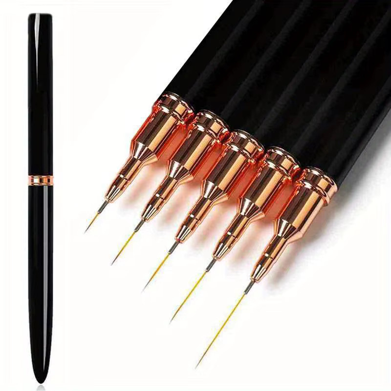 FUMOSIK Nail Art Liner Pinsel Set, 5 Teile - Bild 1