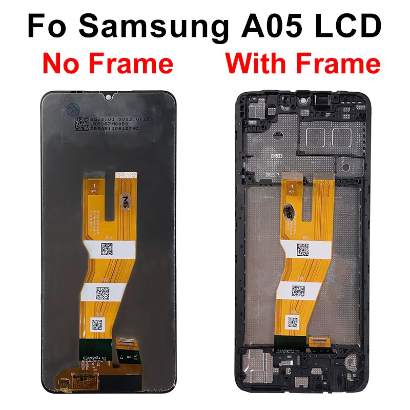 Samsung Galaxy A05 / A05S Ersatz-Display mit 6,7 Zoll IPS-Touchscreen in Schwarz (Modelle A055, A057, A055F, A057F, A057M, A055M) - Bild 2