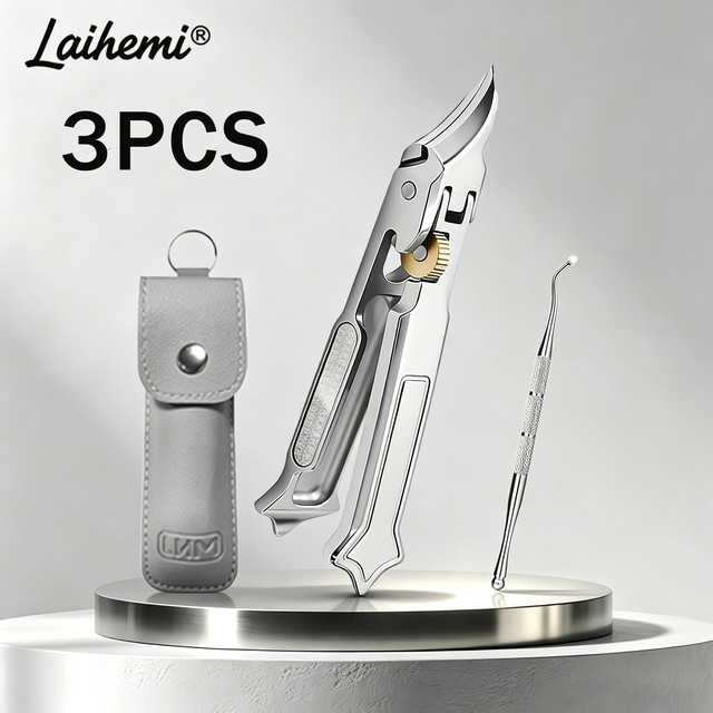 Laihemi Nagelknipser-Set für Herren, 3-teilig - Bild 1