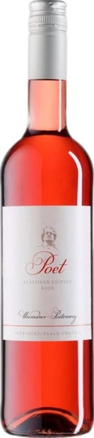 Weinhaus Freyburg Poet Roséwein, Dornfelder, Saale-Unstrut, halbtrocken, 0,75 l - Bild 1