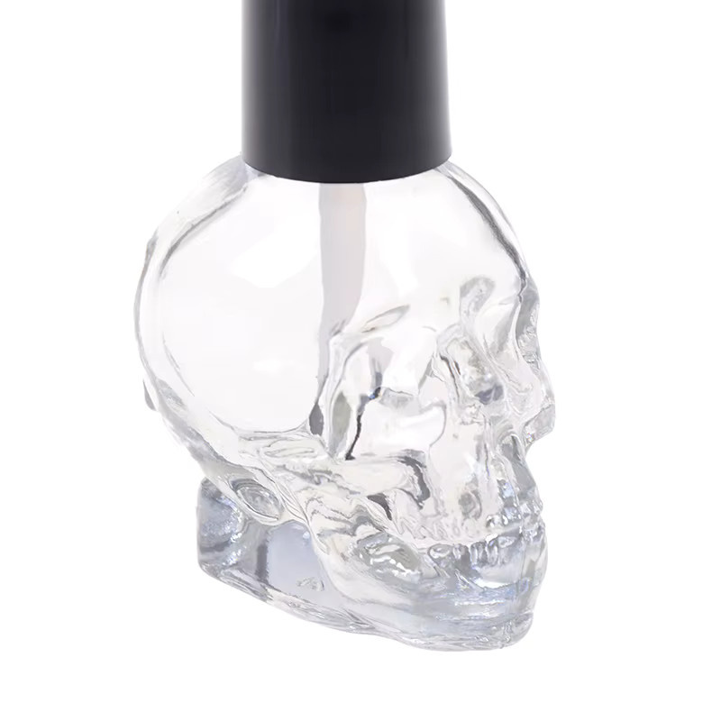 JCSYFAC Nagellack Flasche, 10 ml, Transparent, Glas, mit Pinsel - Bild 2