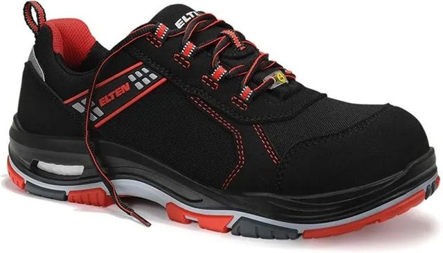 Elten Sicherheitshalbschuh IAN XXTP RED Low ESD S2 in Rot/Schwarz, Größe 44 - Bild 1