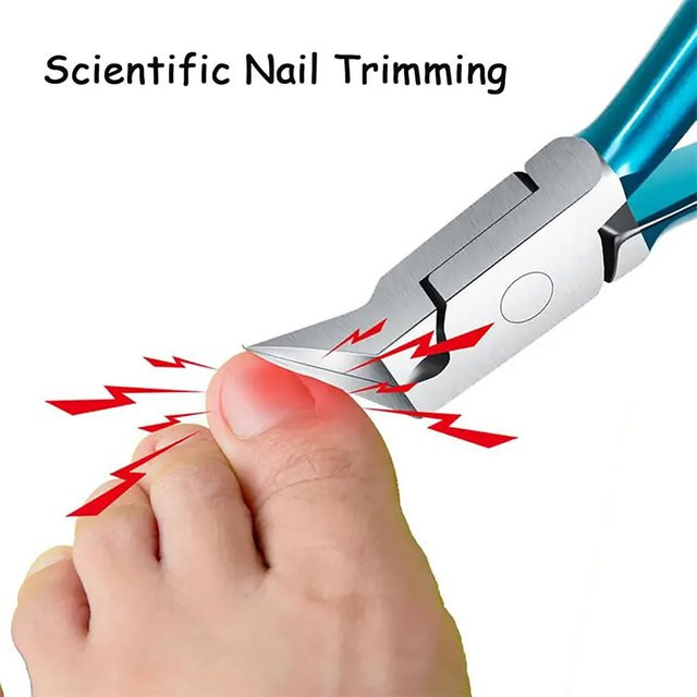 Nagel Clipper und Häutchenzange aus Edelstahl, Maniküre Werkzeug - Bild 1