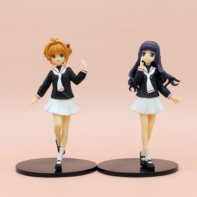 Yiran toy 1 Cardcaptor Sakura Haruno Sakura Tomoyo Daidoji Figur, Actionfigur, Kunststoff, ab 14 Jahren - Bild 1