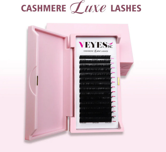 VEYESINC Cashmere Lashes Luxe Wimpernverlängerungen, Faux Mink, Natürlich - Bild 1