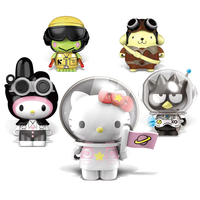 Sanrio Hello Kitty My Melody Kuromi Pompompurin Pochacco, Puppen-Bausatz - Bild 2