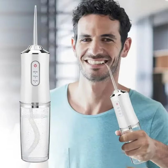 XMSJ Elektrische Munddusche, Weiß, Unisex - Bild 1