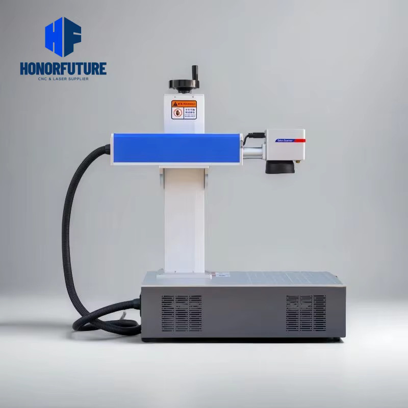 Honorfuture Faserlaserbeschriftungsmaschine mit 20 W Leistung und rotierendem Modul zur Lasergravur von Ringschmuck aus Metall - Bild 3
