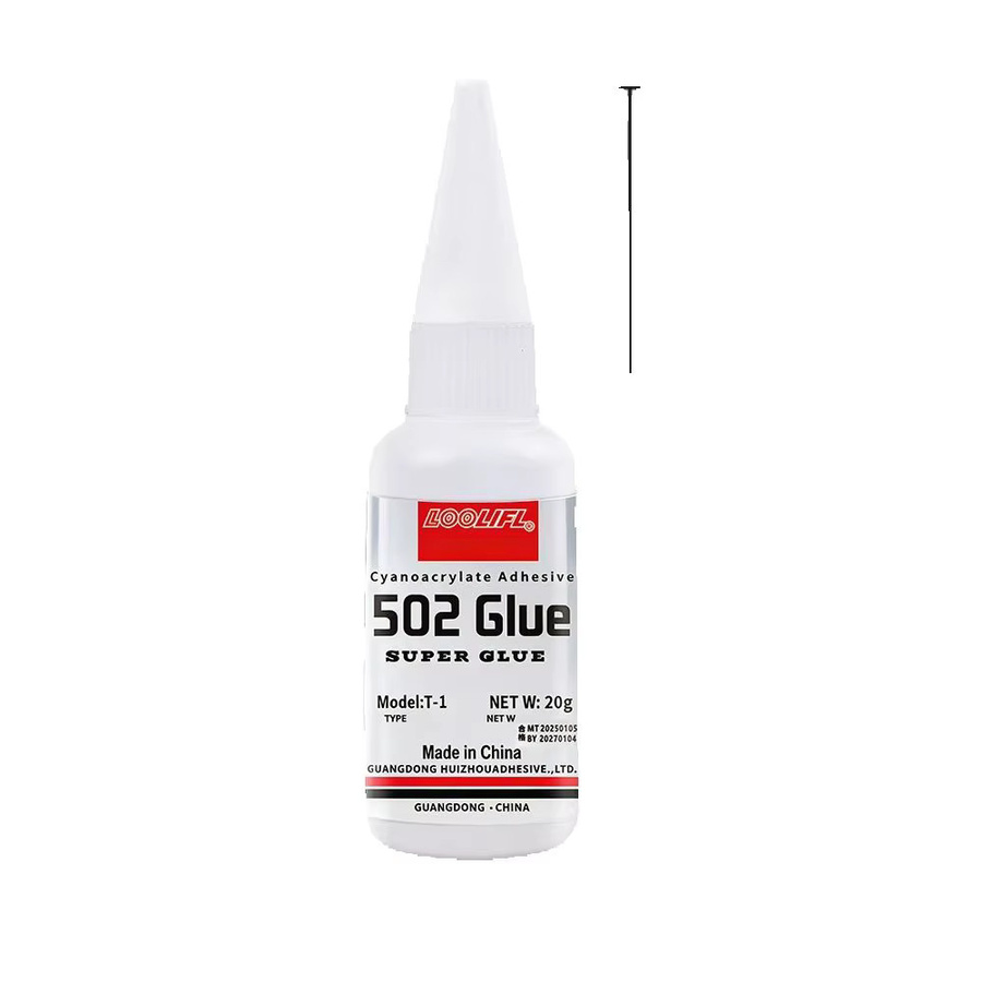 LOOLIFL Sekundenkleber Cyanacrylat, schneller und starker Klebstoff in Transparent, 2 ml - Bild 1