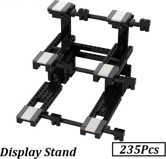 LEGO Auto Ausstellungsständer Halter Zubehör, black - Bild 1