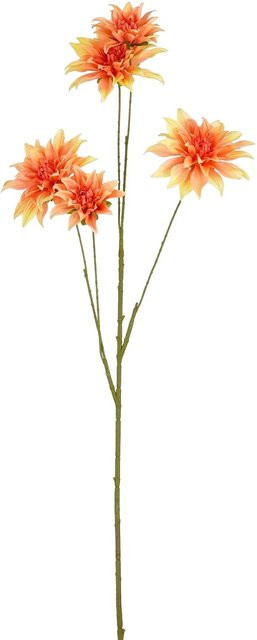 Mica Decorations Kunstpflanze Dahlie in Pfirsich und Orange, Höhe: 109 cm - Bild 1
