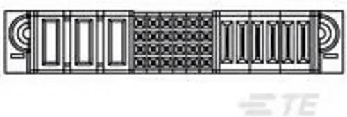 TE Connectivity Einbau-Buchsenleiste Standard 6450850-3 in Schwarz aus Kunststoff - Bild 1