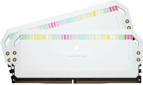 Corsair Dominator Platinum RGB DDR5 Arbeitsspeicher Kit 64GB 2 x 32GB 5200MHz Weiß - Bild 1