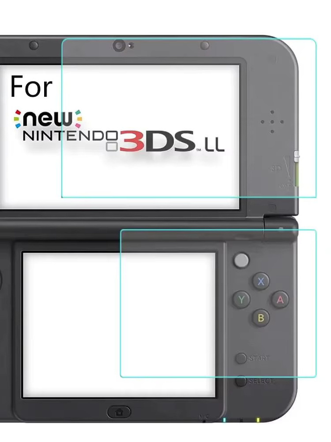 2 Stück Displayschutzfolien aus gehärtetem Glas für Nintendo New 3DS XL und LL in Transparent - Bild 6