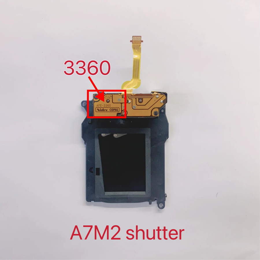 Sony Verschluss Einheit AFE-3360 Klinge Vorhang für Alpha 7 A7M2 A7M3 A7M4 Serie - Bild 2