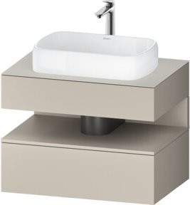 Duravit Waschtischunterschrank Qatego mit 1 Schublade, B/T/H: 80 x 55 x 60 cm - Bild 1