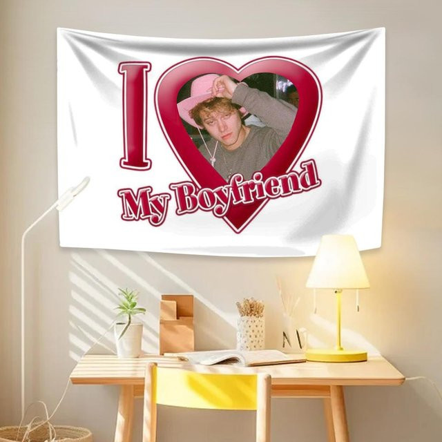 Jj Outerbanks Wandteppich Maybank Amerikanische Flagge Wandbehang aus Polyester, Breite: 60 cm, Höhe: 40 cm - Bild 1