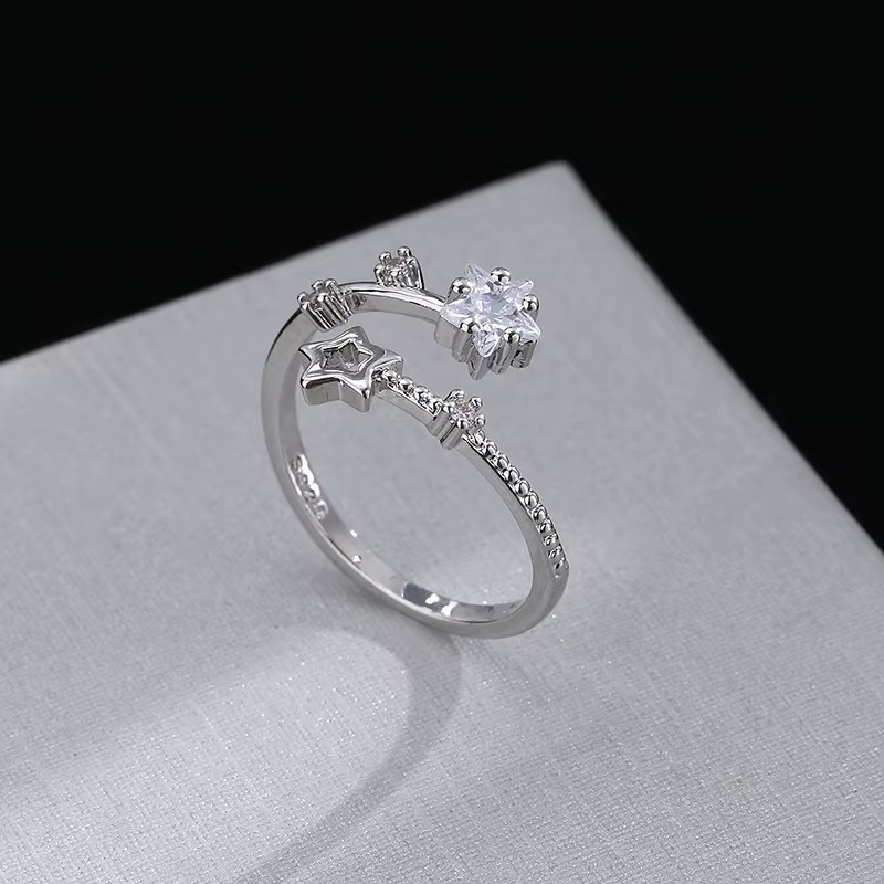 Ring 925 Silber, Kristall, Damen - Bild 3