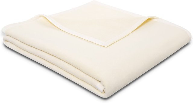 Biederlack Wohndecke Cotton Sense in Beige und Weiß, B/B: 200 x 150 cm - Bild 2