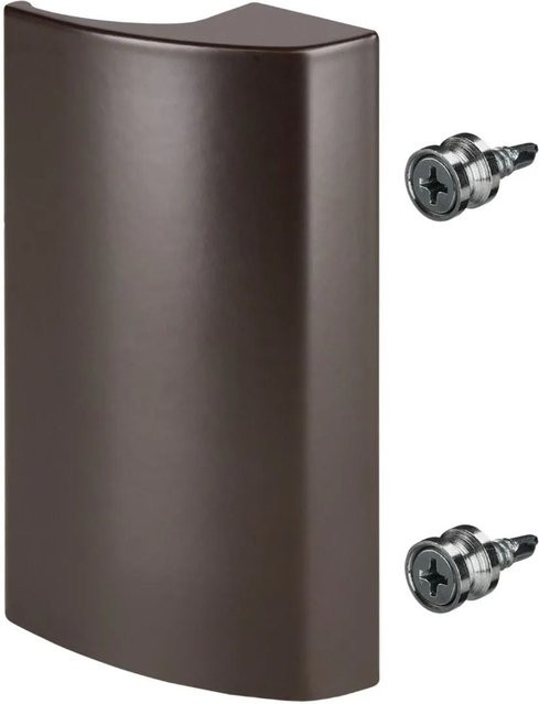 SO-TECH Balkontürgriff SEJA II aus Aluminium in Braun mit verdeckter Verschraubung, B/H/T: 85 x 40 x 20 mm, BA 48 mm - Bild 1