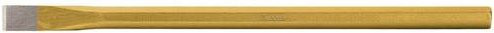 KS Tools Elektrikermeißel 8-kant aus Chrom-Molybdän in Gold und Gelb, Durchmesser: 12 mm, Länge: 200 mm - Bild 1