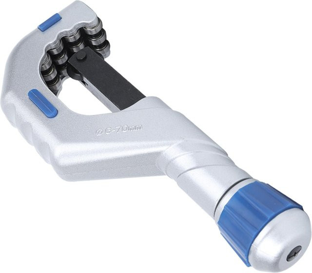 TOMTOP Rohrschneider CT670 mit Edelstahl-Schneidblatt in Weiß und Silber - Bild 1