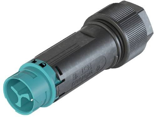 Wieland Electric 46.032.4451.6 Steckverbinder in Türkis und Multicolour - Bild 1