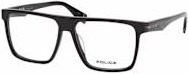 Police VPLU 57 Korrektionsbrille, Vollrand, quadratisch, Kunststoff, black, Herren - Bild 1