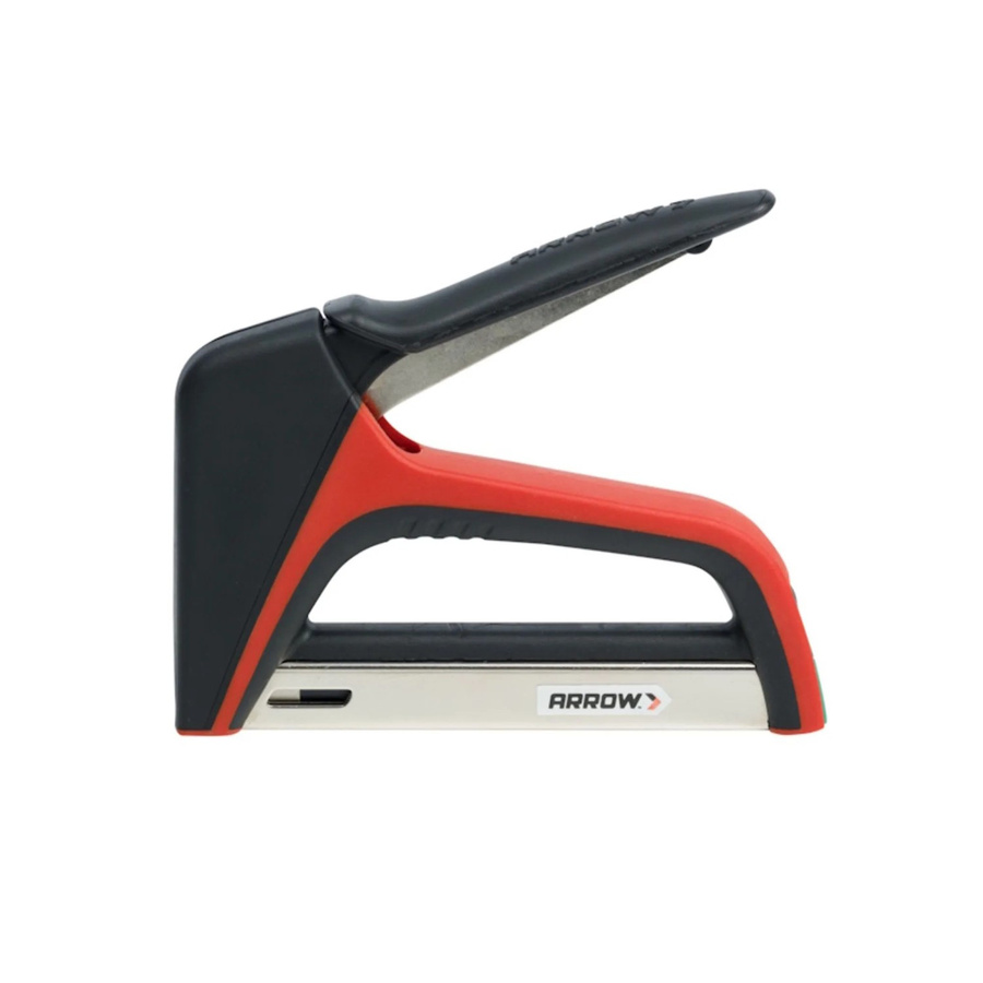 Arrow Handtacker T21X für Feindrahtklammern 6 mm - 12 mm in Schwarz-Rot - Bild 2