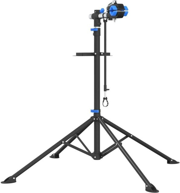 vidaXL Fahrrad-Montageständer klappbar und verstellbar aus Stahl, Höhe: 108-188 cm - Bild 1