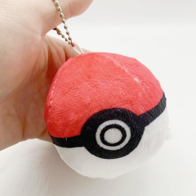 YIRAN Jewelry Schlüsselanhänger Pokemon Poke Ball, rot, 8cm, Unisex - Bild 1