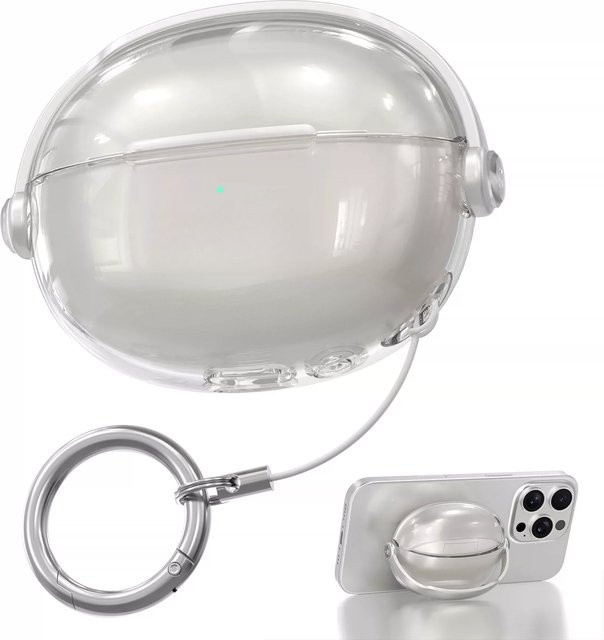 Baseus Schutzhülle für MC1 MC1Pro in Transparent mit integriertem Ständer und Anti-Verlust-Kordel - Bild 1