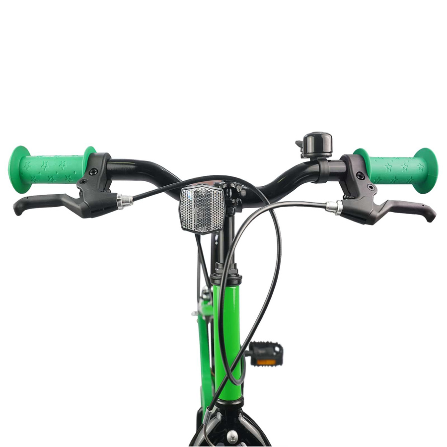 vidaXL Kinderfahrrad 18 Zoll Grün für 5-7 Jahre Alt - Bild 2