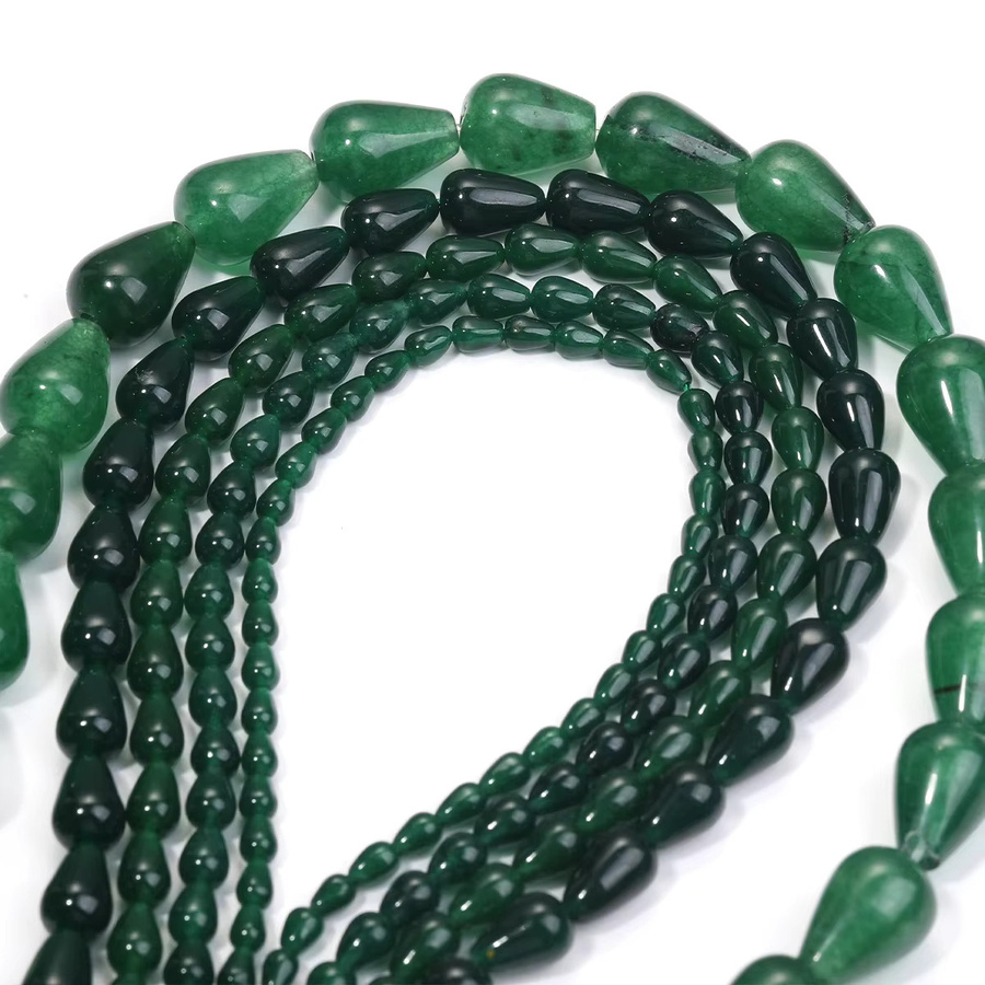 SANSWL Armband, Grüne Glimmer Perlen, Damen - Bild 5