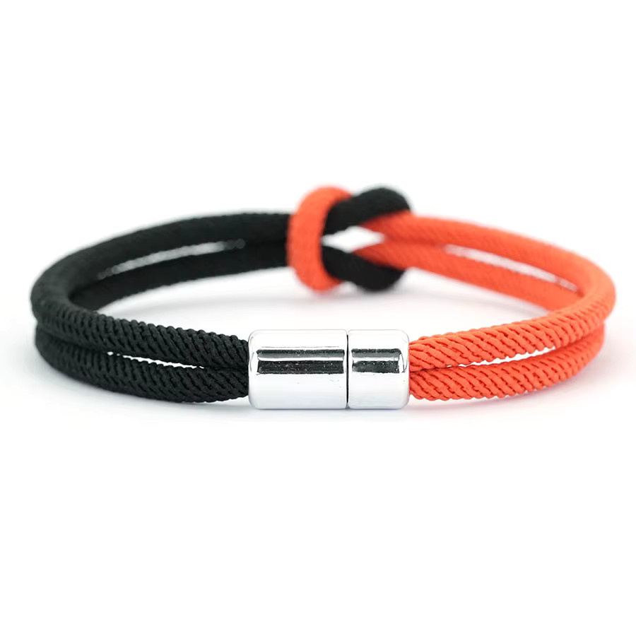 Noter Armband, Doppelschicht, Seil, Bunt, Edelstahl, Unisex - Bild 2