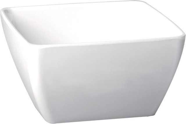 APS Schale PURE aus Melamin in Weiß, quadratisch, 1500 ml, B/T/H: 19 x 19 x 9 cm - Bild 1