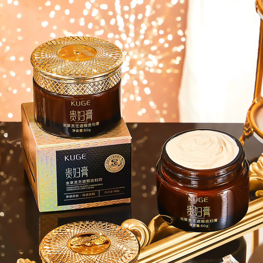 Kuge Cordyceps Lingzhi Lady Cream, Gesichtscreme für Damen - Bild 2