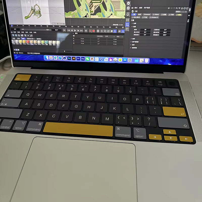 Tastatur-Aufkleber für Apple MacBook Air und Pro in der US-Version - Bild 2