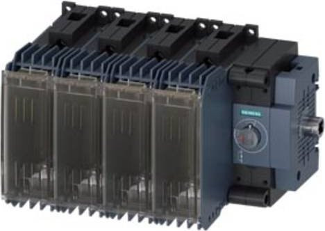 Siemens Lasttrennschalter 4polig 80A 4 Wechsler 690 V/AC grau 3KF14084RB11 - Bild 1