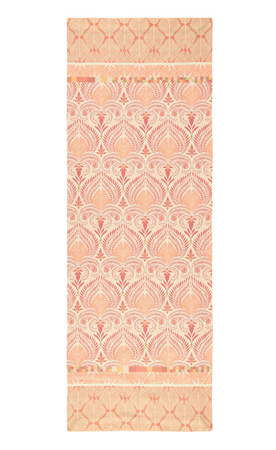 Bassetti Tischläufer Twill NAIROBI aus Baumwolle in Rot mit floralem Muster