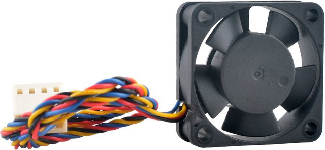 ANCHAOPU Mikro-Kühllüfter für CPU ACP3010-05PWM/12PWM, Schwarz, B/T/H: 30 x 30 x 10 mm, 4-Pin, Doppelkugellager - Bild 1