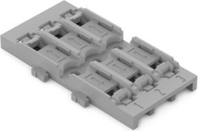 WAGO Befestigungsadapter 3-fach 221-2523 grau - Bild 1