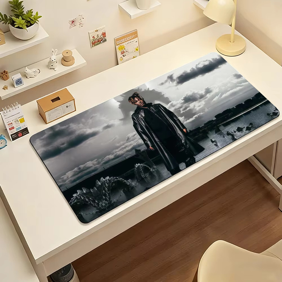 J-Juice Wrld Mauspad Multicolor rutschfeste Schreibtischunterlage aus Gummi für Gamer und PC-Zubehör - Bild 6
