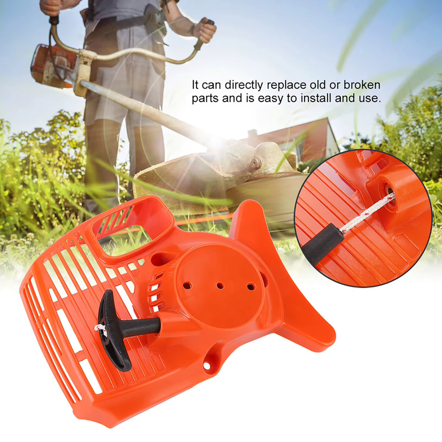 Stihl Seilzugstarter Starter-Baugruppe mit Spannvorrichtung in Orange für FS38 FS45 FS46 FS55 FC55 HL45 KM55 - Bild 2
