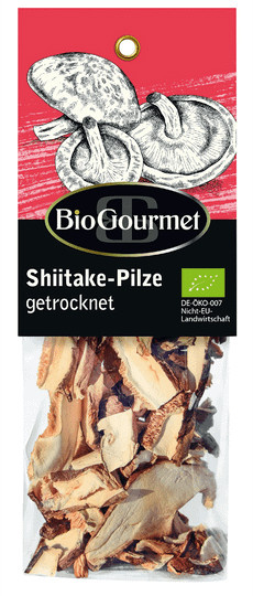 BioGourmet Shiitake-Pilze Bio 20 g - Bild 1