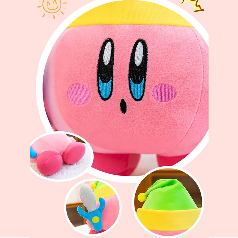 Bandai Kirby Plüschtier, Rosa, 35-60 cm - Bild 3