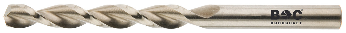 Bohrcraft Spibo DIN 338 HSS-E Co 5% Twist Drill mit Split Point Typ U-TL, Farbe Silber, Durchmesser: 9,7 mm, 5er Packung - Bild 1