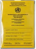 HERMA Ausweishülle aus Kunststoff, transparent und gelb, 25 Stück pro Packung - Bild 1